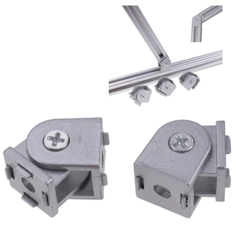2pcs Aluminum Alloy Zinc Alloy Flexible Pivot Joint Connector for