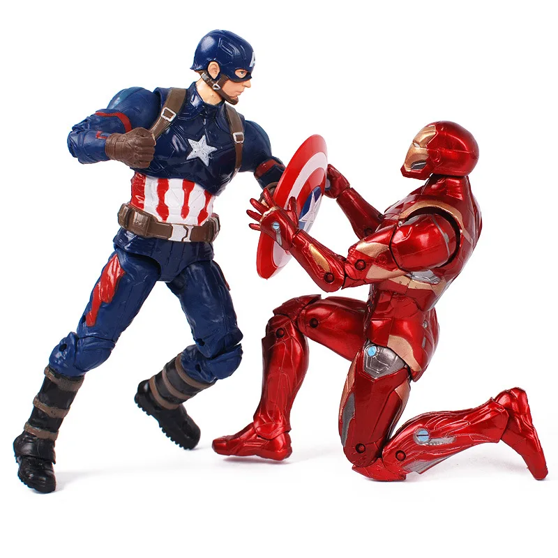 Marvel Avengers эндшпиль игрушки аниме фигурка Тор молот Железный человек Халк Капитан