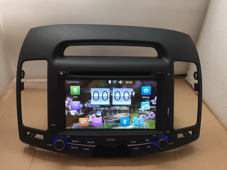 

7inch android 6.0 quad core 1024*600 Car DVD Player 2din car 1.6g 16gb 3g/wifi radio gps for HYUNDAI elantra free shipping