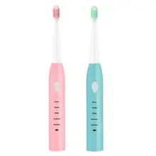 USB 5-speed ultrasonic electric toothbrush Automatic electric IPx7 waterproof toothbrush Toiletry 4pcs toothbrush head