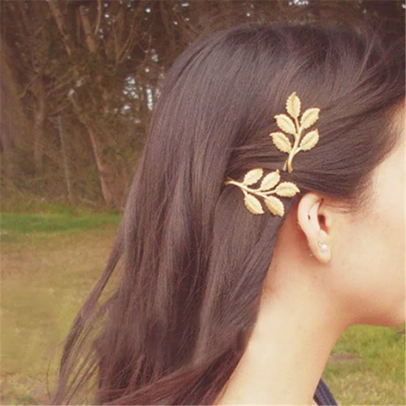 2 Pcs/set Fashion Lovely Athena restoring ancient ways the olive branch hairpin the bride hair jewelry