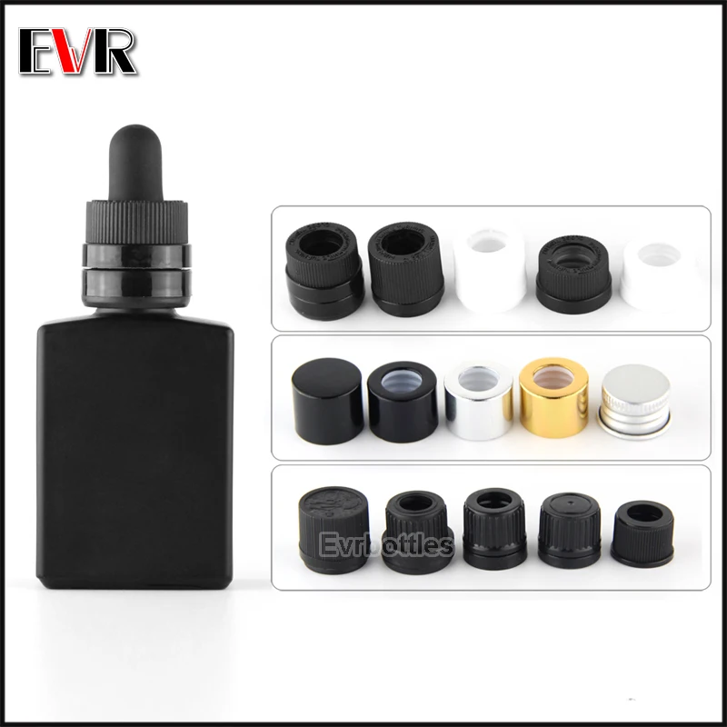 CBD oil glass dropper bottle