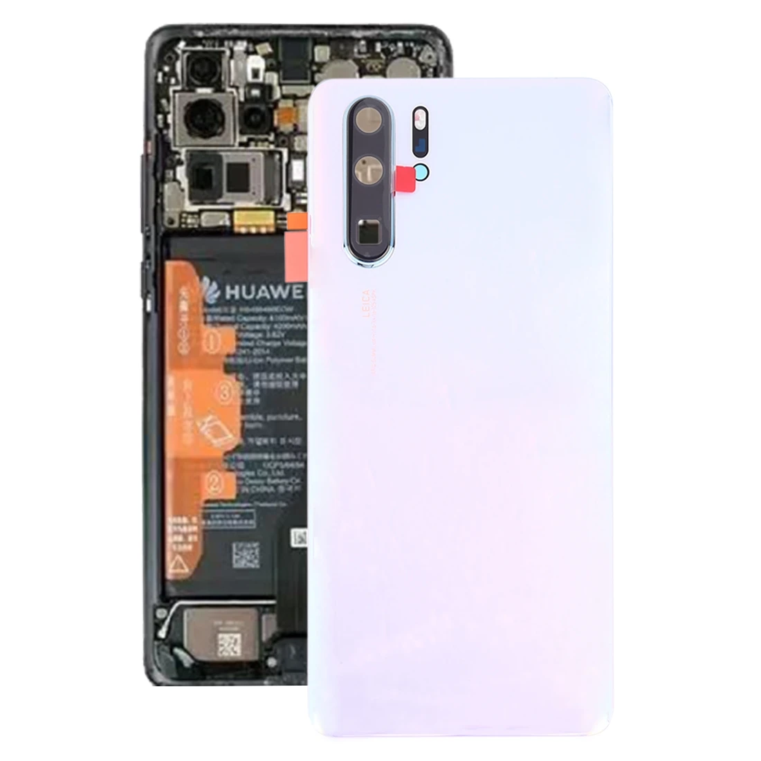 iPartsBuy Battery Back Cover with Camera Lens for Huawei P30 Pro
