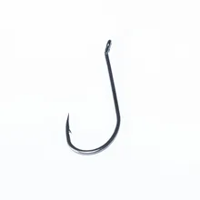 Легко ловить 5000 шт 92554 из нержавеющей стали белый длинный хвостовик осьминог рыболовные крючки Размер 1/0