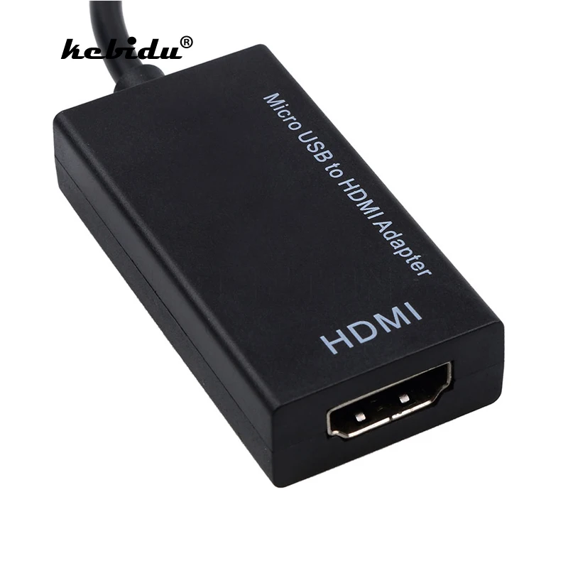 Kebidu высокого Скорость спортивная видеокамера с разъемом Micro USB Для HDMI HDTV адаптер