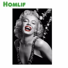 5d алмазная живопись на заказ камни в форме ромба Мэрилин Монро пикантные Lady diamond вышивка ИД Мубарак Алмазная мозаика значок lightpad Роза