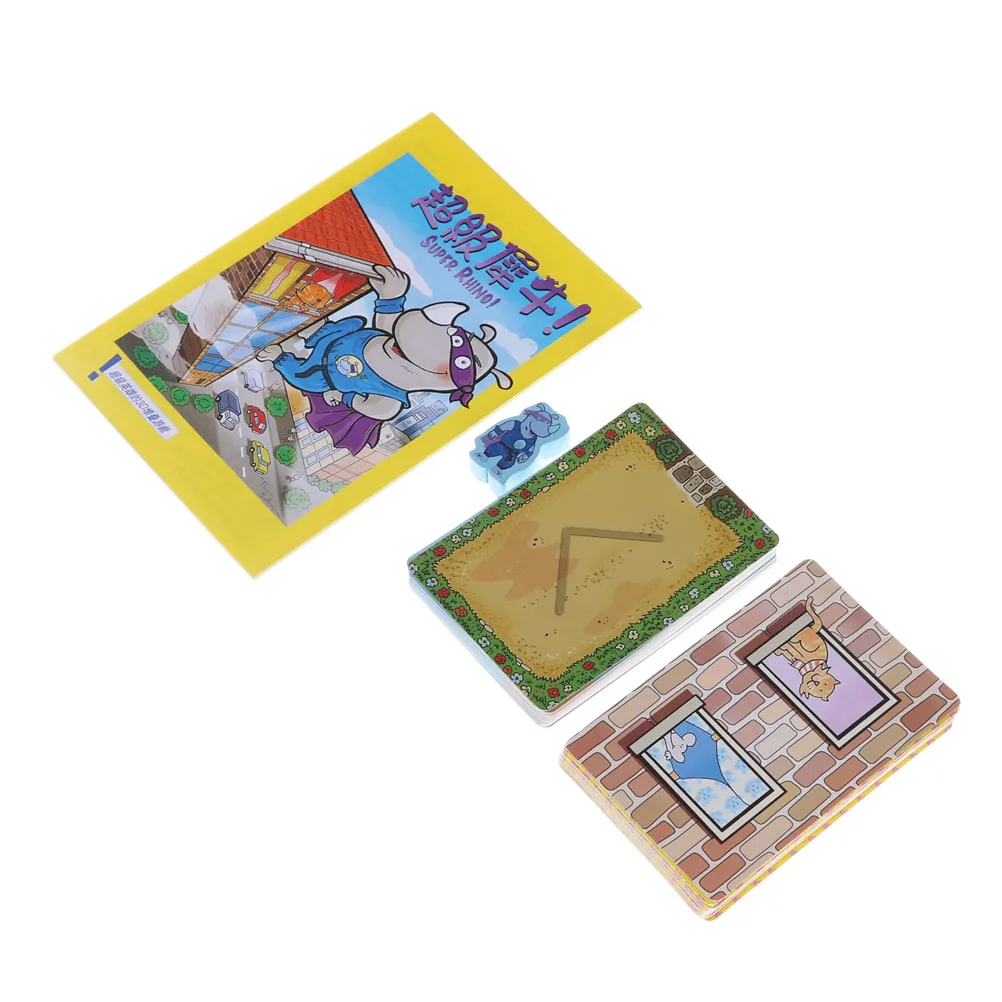 Настольная игра Супер Рино для 2 5 игроков бумажная вечеринки/семьи|Шутки и