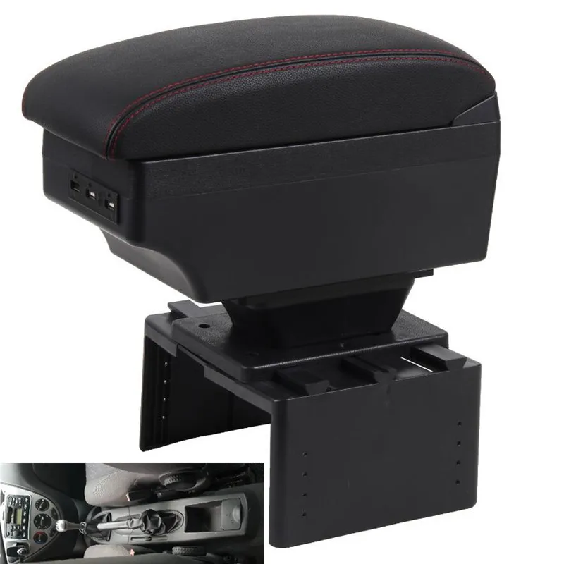 For Ford Focus mk1 Armrest Universal Car Central Armrest Storage Box  modification accessories