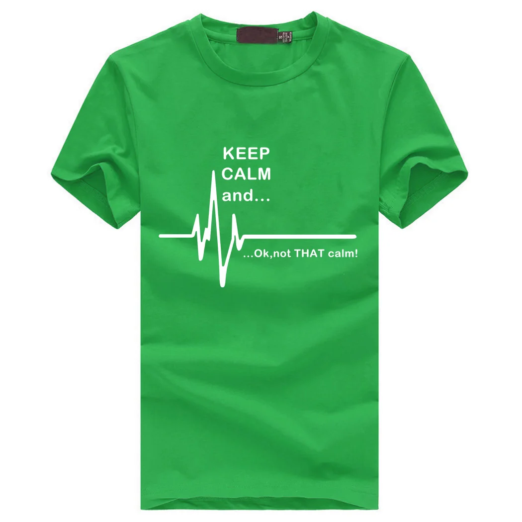 

Keep calm and not that funny heart paramedic nursing men o neck cotton male mma harajuku darke high qualitty funny T-shirt