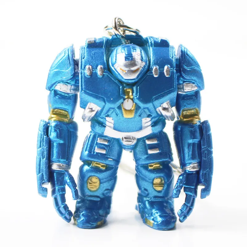 Iron Man Hulk Buster Hulkbuster metal Avengers Figurine Keychain infinity war US 