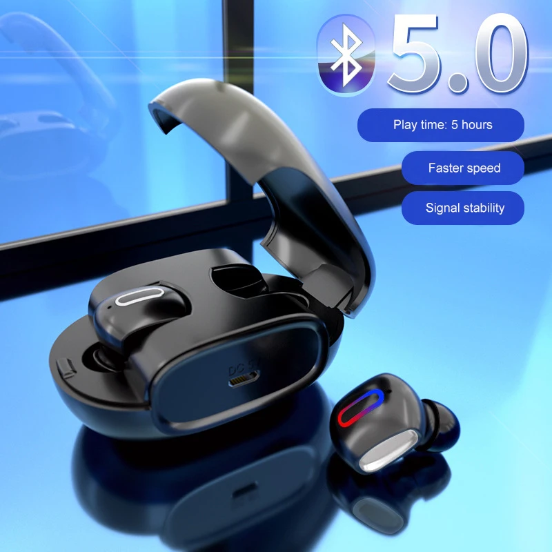 G2 Bluetoth V5.0 TWS In Ear Wireless Earphones Stereo Sport HiFi Bluetooth Headset With Touch Control Hands Free charging box |