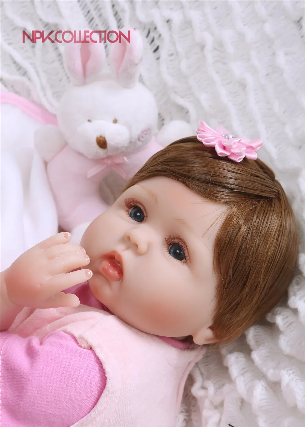 NPK 40 см реалистичные силиконовые Reborn Baby Doll детский приятель реалистичные милые Жираф Детские куклы для принцессы детские игрушки