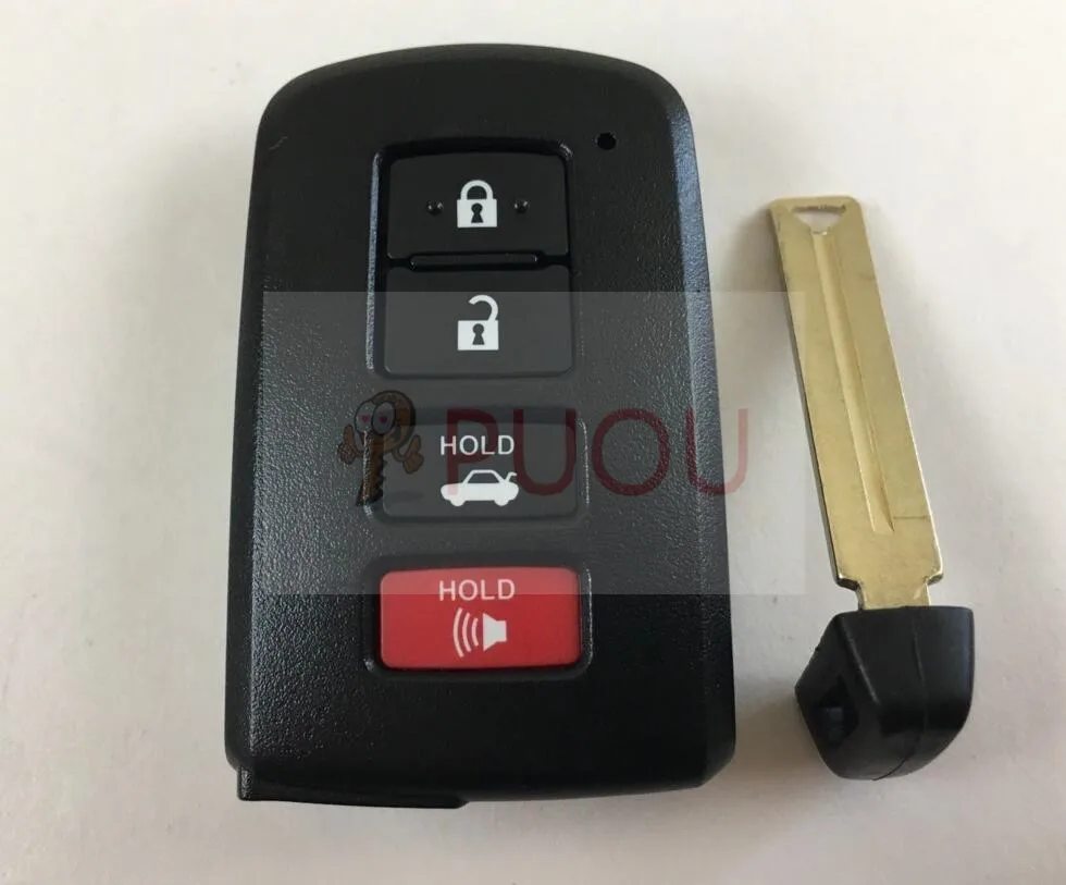 

314mhz for Toyota CAMRY AVALON 12-18 OEM SMART KEY LESS ENTRY REMOTE WITH UNCUT INSERT 0020