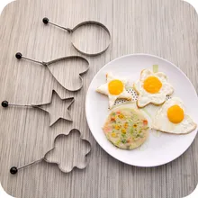 Утолщенная нержавеющая сталь омлет устройство DIY еда жареное яйцо модель пресс-формы любовь звезда Яйца форма для выпечки торта блинная форма для завтрака
