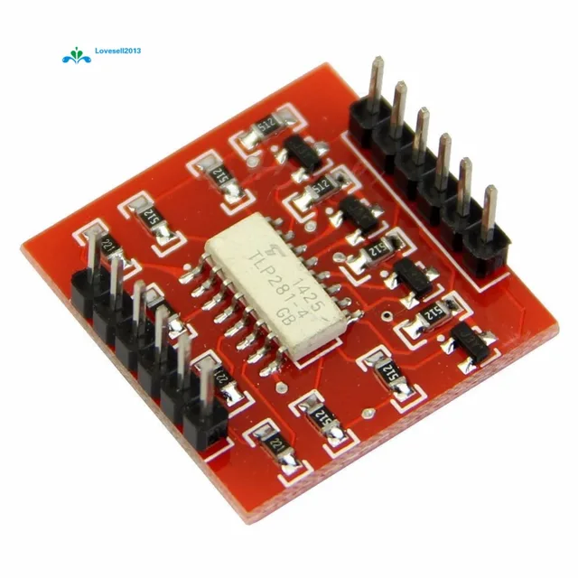 TLP281 4 Channel Opto isolator IC Module for Arduino High And Low Level