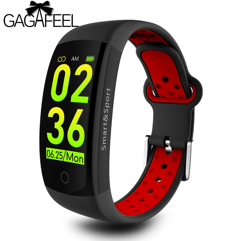 

GAGAFEEL 2018 Q6S Smart Bracelet Fitness Tracker Wristband Waterproof IP68 Activity Tracker Smart Watch for Android IOS
