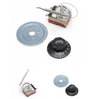

250V 16A Temperature Controller 30-110 Celsius Thermostat Knob Capillary Switch
