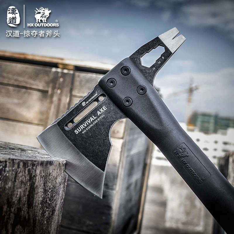 HX OUTDOORS FT 05A outdoor engineer axe, multi function self defense