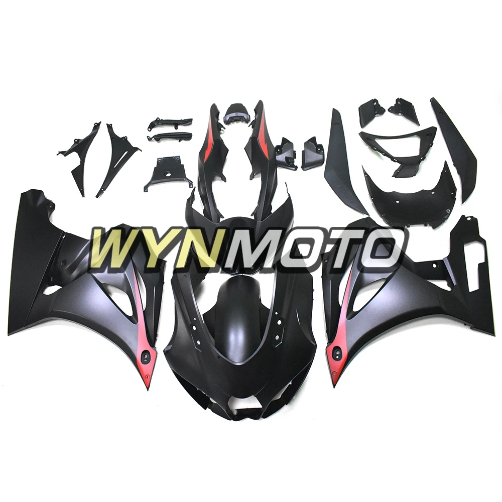 

Полный набор обтекателей для GSXR1000 2017 2018 2019 Обтекатели из АБС-пластика, корпус, плоские черные красные панели, крышка для велосипеда