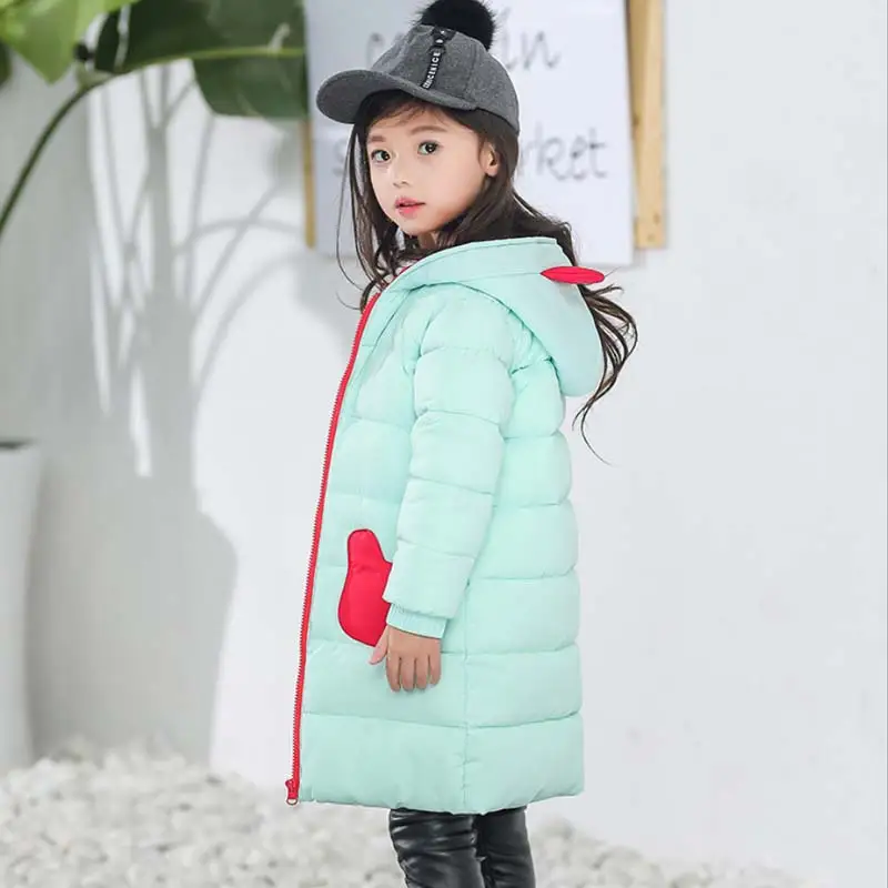 BOTEZAI/новые модные куртки для малышей, осенне-зимняя куртка с карманами на молнии, детская теплая верхняя одежда с капюшоном, пальто, одежда для мальчиков и девочек - Цвет: as picture