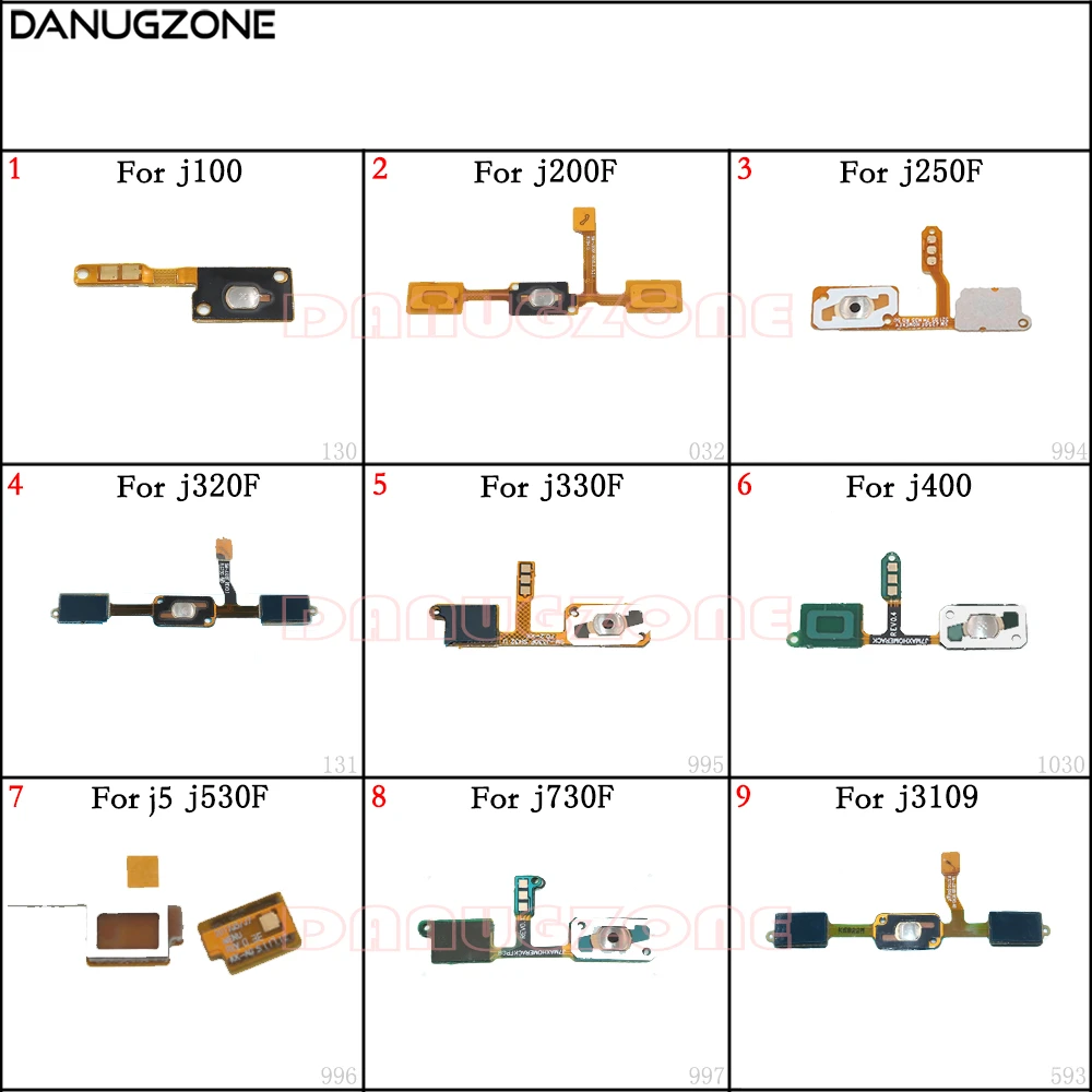 Home Button Sensor Flex Cable For Samsung Galaxy J3 J5 J7 17 J330f J530f J730f 16 J3f J2 Pro 18 J250f J4 J400 J2 J0 Mobile Phone Flex Cables Aliexpress