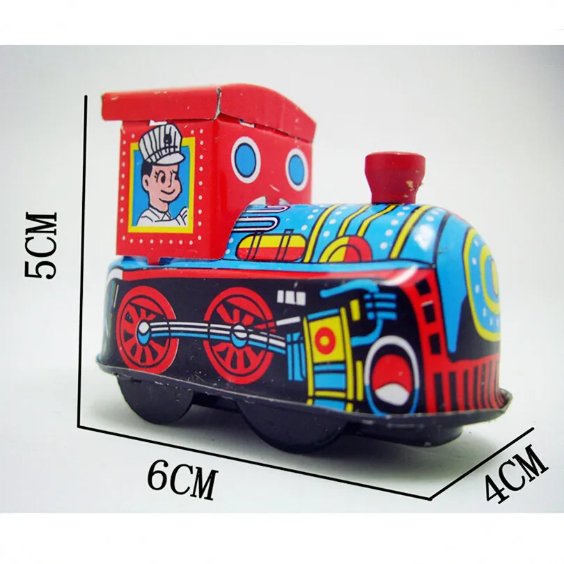 Buy Reminiscence Vintage Train Model Wind Up Tin Toy