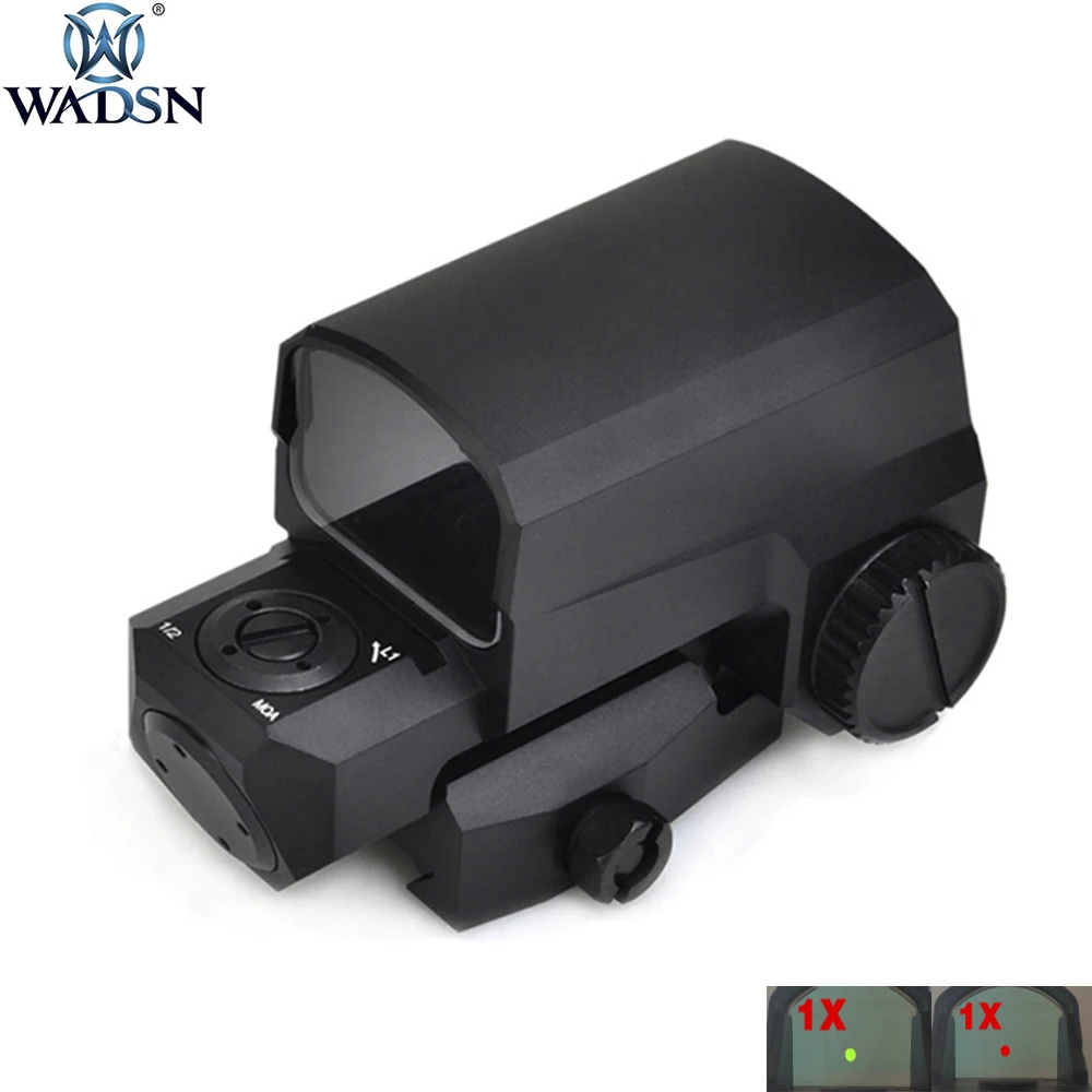 

WADSN Holographic ET Style LCO Red Green Dot Scope Outdoor Hunting Optic Sight Tactical Shooting Rilescope Rifle Sights AO6001