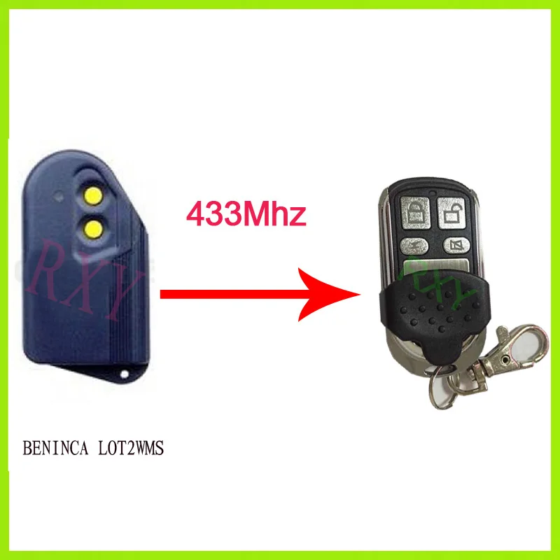 duplicator 433.92mhz BENINCA LOT2WMS garage door gate remote control