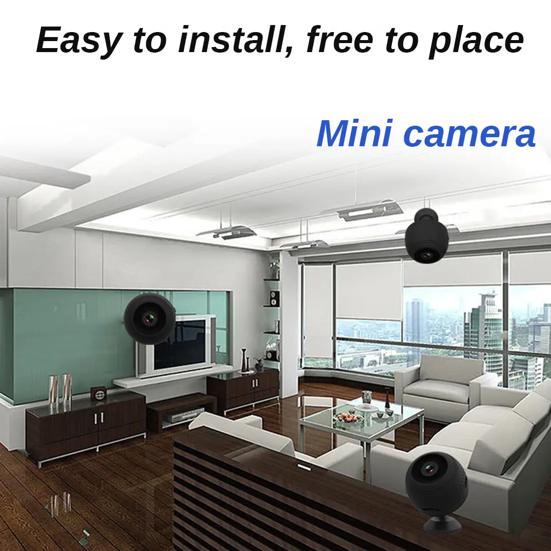

Mini Wireless WiFi camera 1080P HD ip camera Remote Monitor security camera Motion Detection Night Vision Home camcorder IP Cam