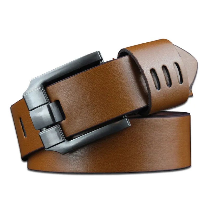 

Luxury Designer Belt for Men Quality PU Leather Men Brand Belts Vintage Pin Buckle Jeans Strap Cowboy Leisure Belt Men's Belt