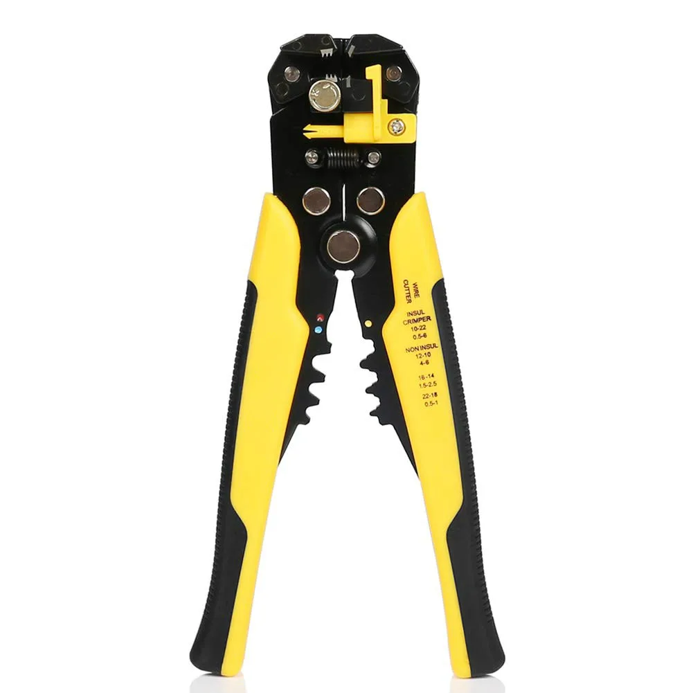 

Wire Stripper,Self-adjusting Cable Cutter Crimper,Automatic Wire Stripping Tool Cutting Pliers Tool for Industry