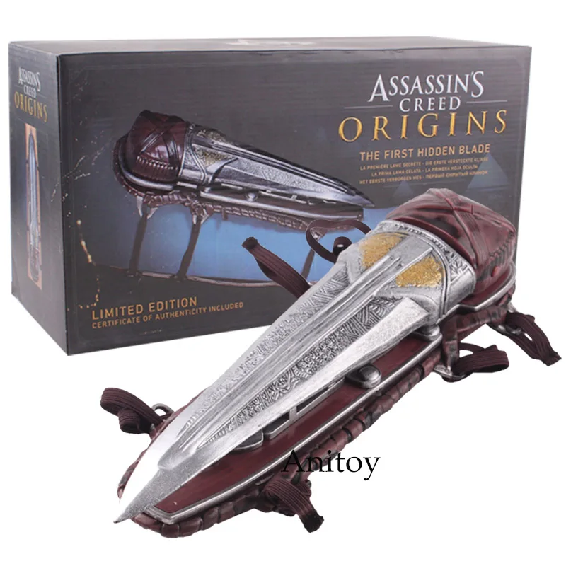 Assassin's Creed Origins The First Hidden Blade Limited Edition Authenticity Cosplay Weapon Action Figure Model Toy 21.5cm Assassin's Creed Origins The First Hidden Blade Limited Edition Authenticity Cosplay Weapon Action Figure Model Toy 21.5cm