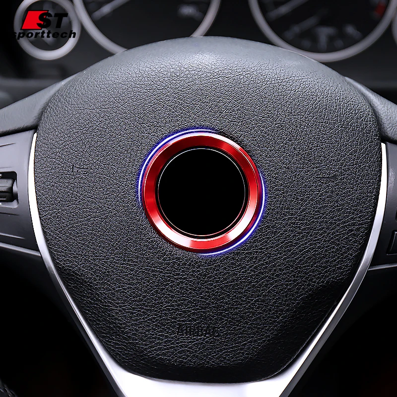 Car Styling Steering Wheel Trim For BMW 1/3/5 Series X1/X3/X4/X5/X6 Personality F20/F21/F30/F31/F34/F07/F10/F11/F18 |