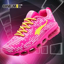 Onemix/Новинка; обувь для бега; женская уличная спортивная обувь; мужские кроссовки с воздушной подушкой; zapatos hombre; Треккинговая обувь для женщин и мужчин