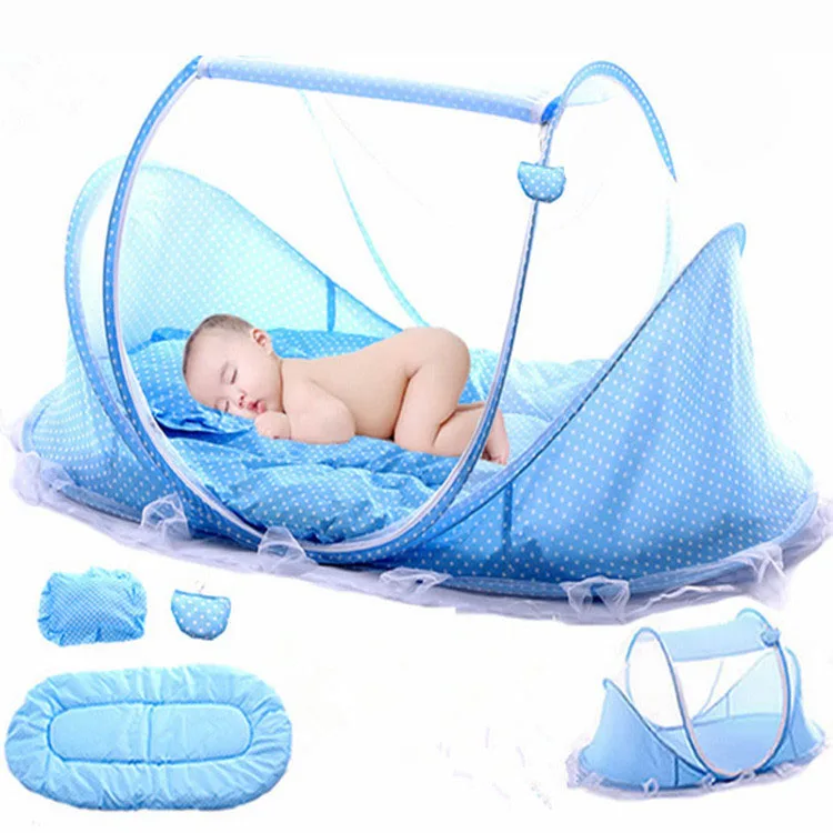 

Fold baby Infant mosquito nets Installation-free Bracket Bottom Mongolian Yurts Mosquito net