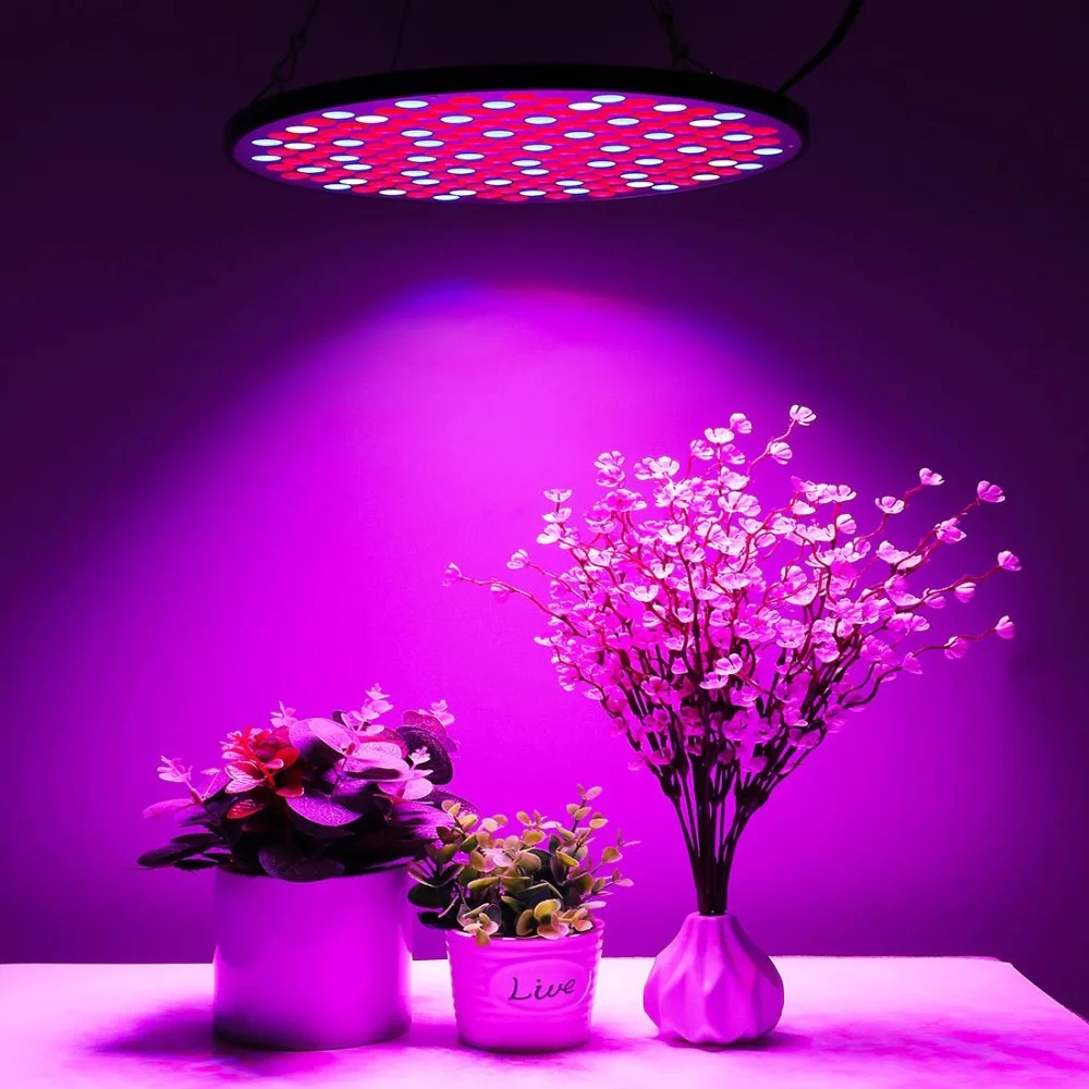 

[DBF] LED Grow Light Phyto Lamp 85-265V 25W 45W 50W UV IR Full Spectrum Plant Lights Panel for Hydroponics Greenhouse Seedling
