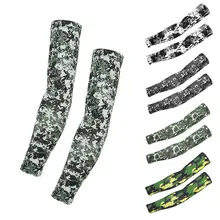 Защита от солнца УФ рука рукав длинный наручная повязка лед для охлаждения шелковые рукавицы для бега и езды на велосипеде Футбол Баскетбол