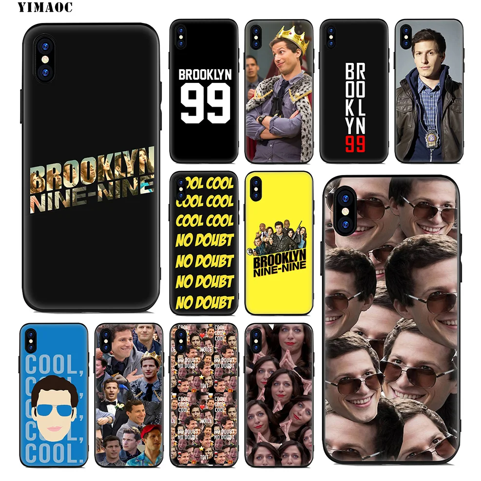 Мягкий силиконовый чехол YIMAOC Brooklyn Nine для iPhone 11 Pro Xr Xs Max X или 10 8 7 6 6S Plus 5 5S SE |