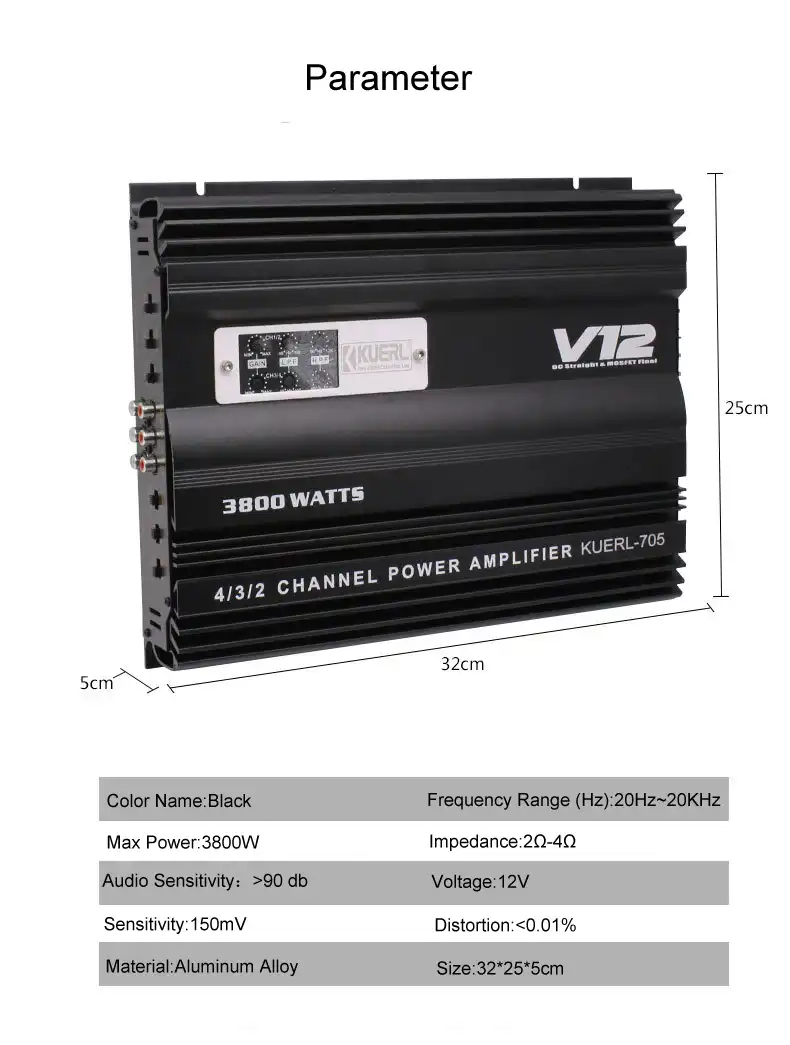 panasound bass tube 3800w