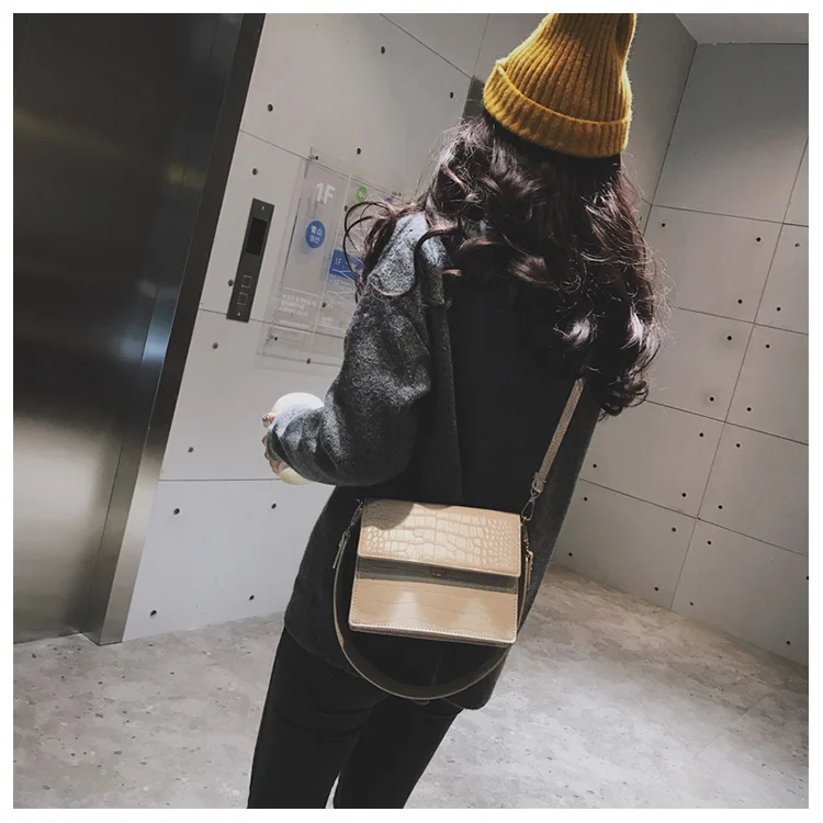 HTB1XzZ4X5nrK1Rjy1Xcq6yeDVXad - Women's Luxury Hangbag | Crocodile Pattern