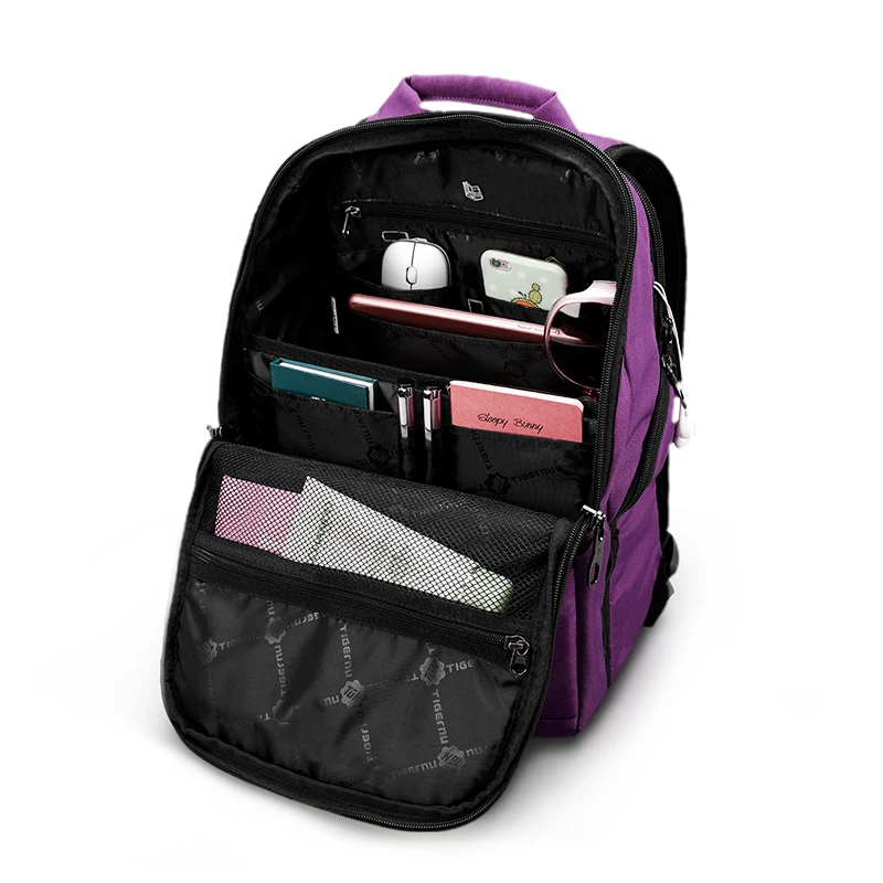 Tigernu школьный рюкзак сумка ноутбук бизнес удобный для путешествий bolsa mochila