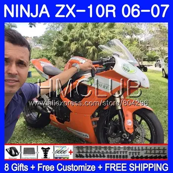 

Bodywork For KAWASAKI NINJA ZX1000C Orange Not race ZX10R 06 07 23HM26 ZX1000 C ZX 10 R ZX10R 06 07 ZX10R 2006 2007 Fairing kit
