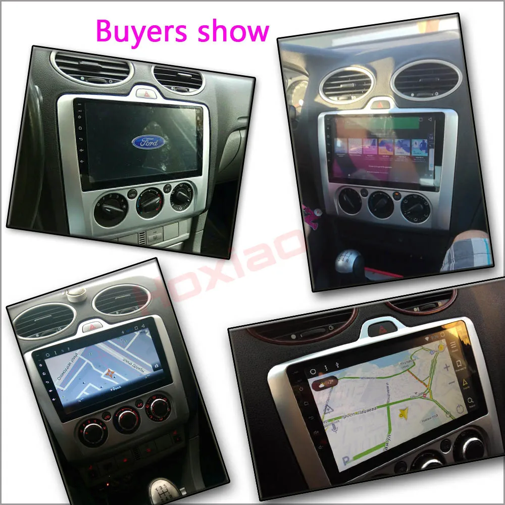 Best 2G/32G android Car dvd Video GPS Player For Ford focus 2 3 2006-2011 Quad Core 9" Bluetooth 2 Din Car DVD Radio GPS Navigation 24