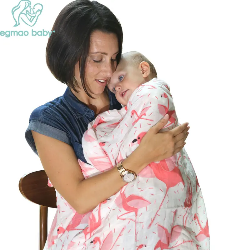 

Flamingo Linens Bamboo Towel Bedding Baby Soft Blanket Diaper Envelope For Newborns Diapers For Discharge