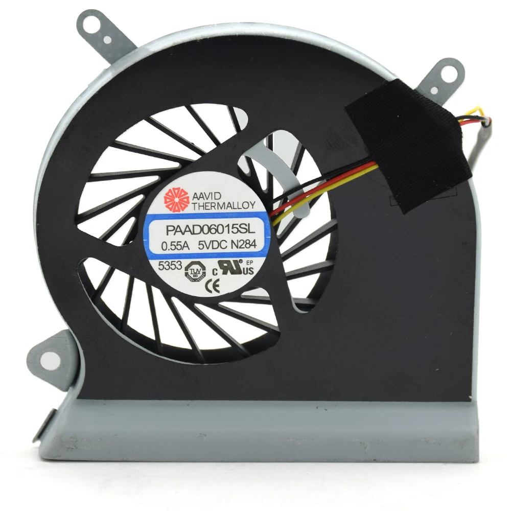 

New PAAD06015SL 0.55A 5VDC 3 pin A166 N284 Laptop CPU Cooler Fan For MSI GE60 16GA 16GC Series Notebook CPU Cooling Fans