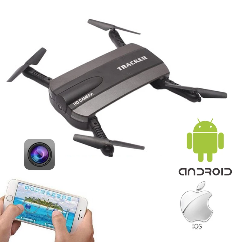 Радиоуправляемый Дрон WIFI FPV Вертолет HD 2 4 МП камера ГГц мини Квадрокоптер с