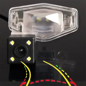 

170D Intelligent Dynamic Trajectory Tracks Car Rear View Camera For Honda Fit Jazz Pilot Jade Vezel CRV Integra Elysion Odyssey