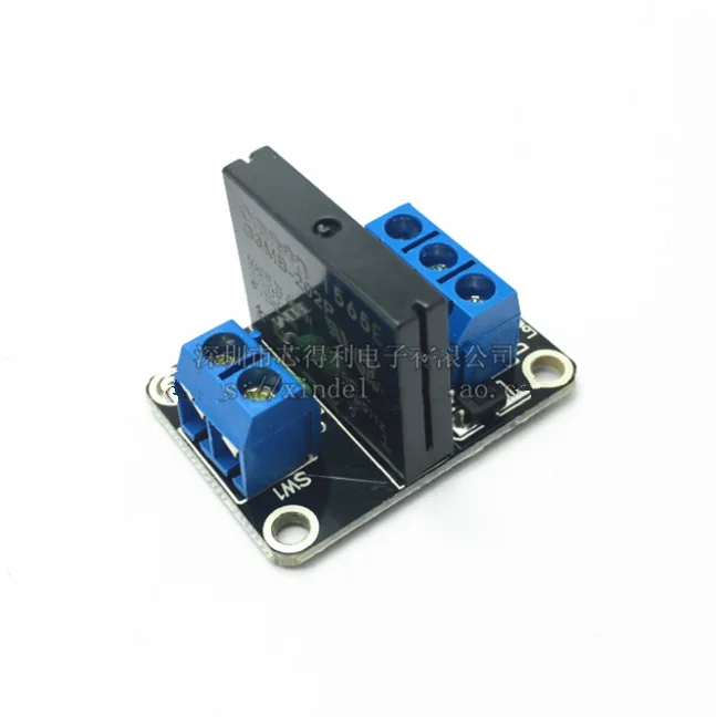 

2PCS 1 Channel 5V DC Relay Module Solid State High Level SSR AVR DSP 250V 2A