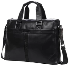 DANJUE Натуральная кожа Сумочка Для мужчин может поместиться 14 ''ноутбук сумка классический черный Портфели мужской сумка кожа Бизнес сумка