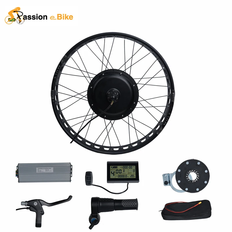 Kit Vélo électrique Avant 20'' – 1000W, Moteur Roue, Frein Régénératif, Neuf